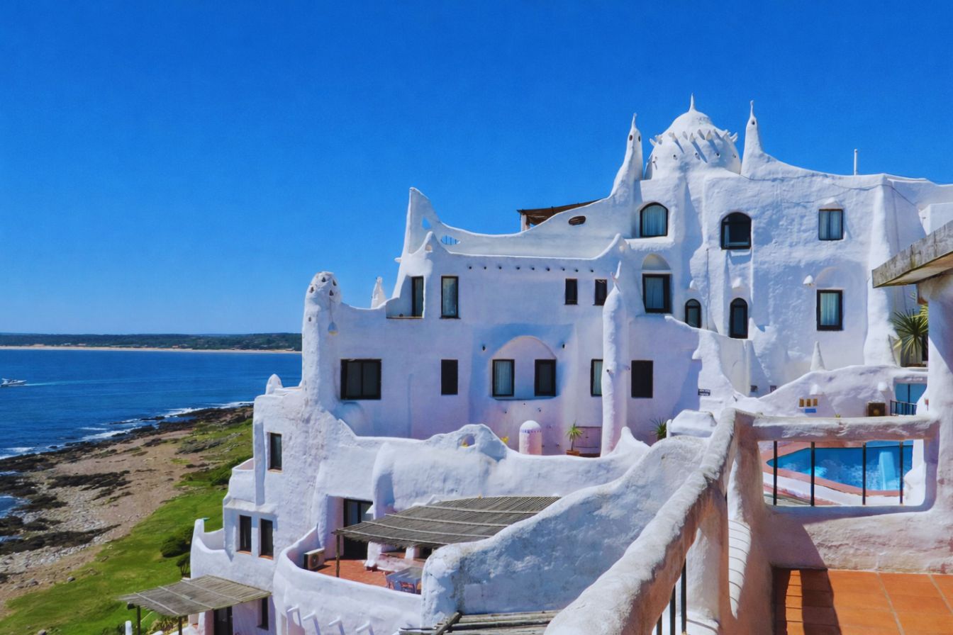 The Punta del Este coast, Uruguay
