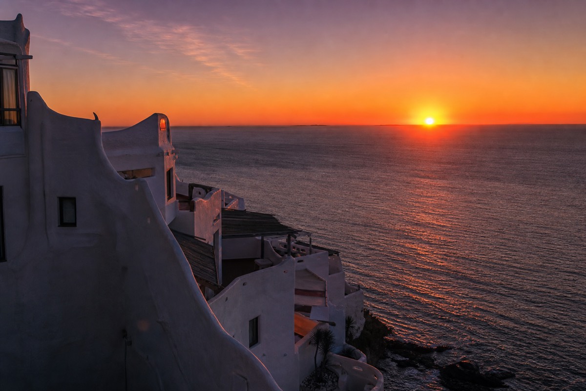Casapueblo, the hand-sculpted white building above Punta Ballena