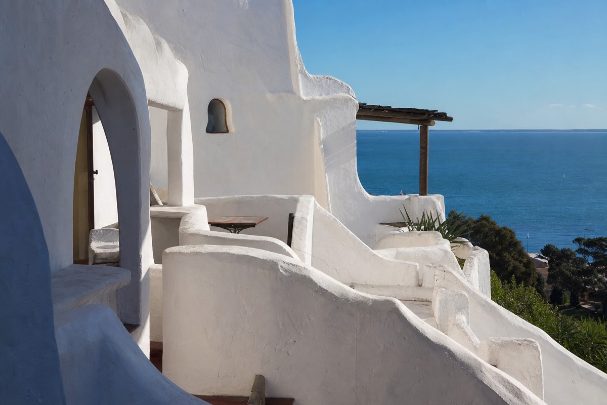 The headland at Punta Ballena, west of Punta del Este