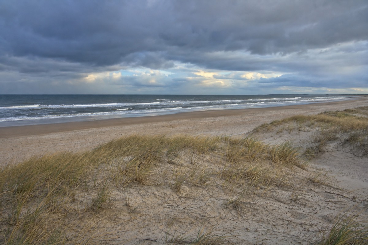 The lighthouse and open beaches at José Ignacio
