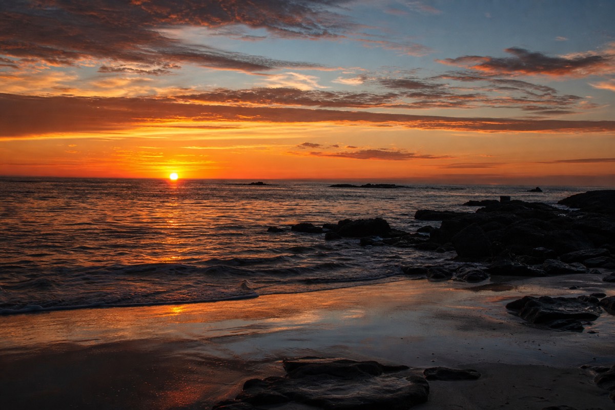 The Punta del Este coast, Uruguay